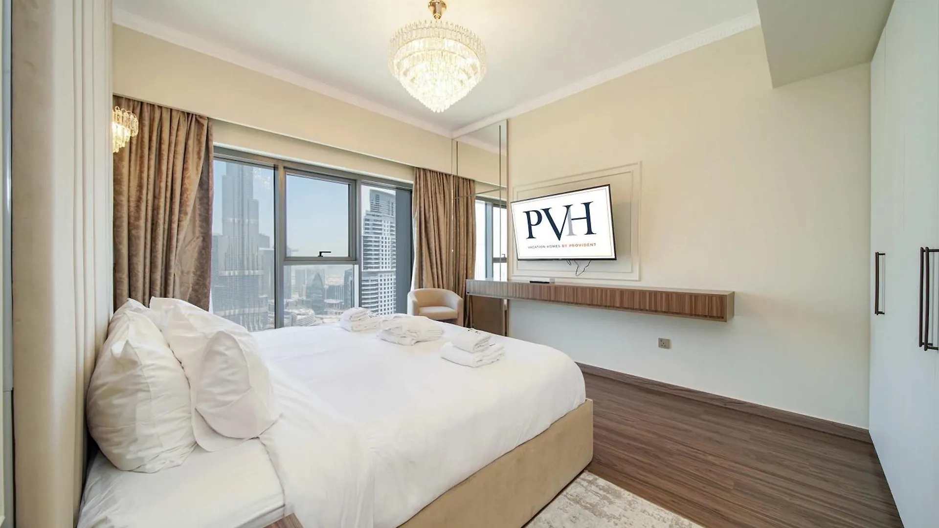 Pvh - 2Br With Burj Khalifa View - Burj Royale Apartment Dubai 0*,
