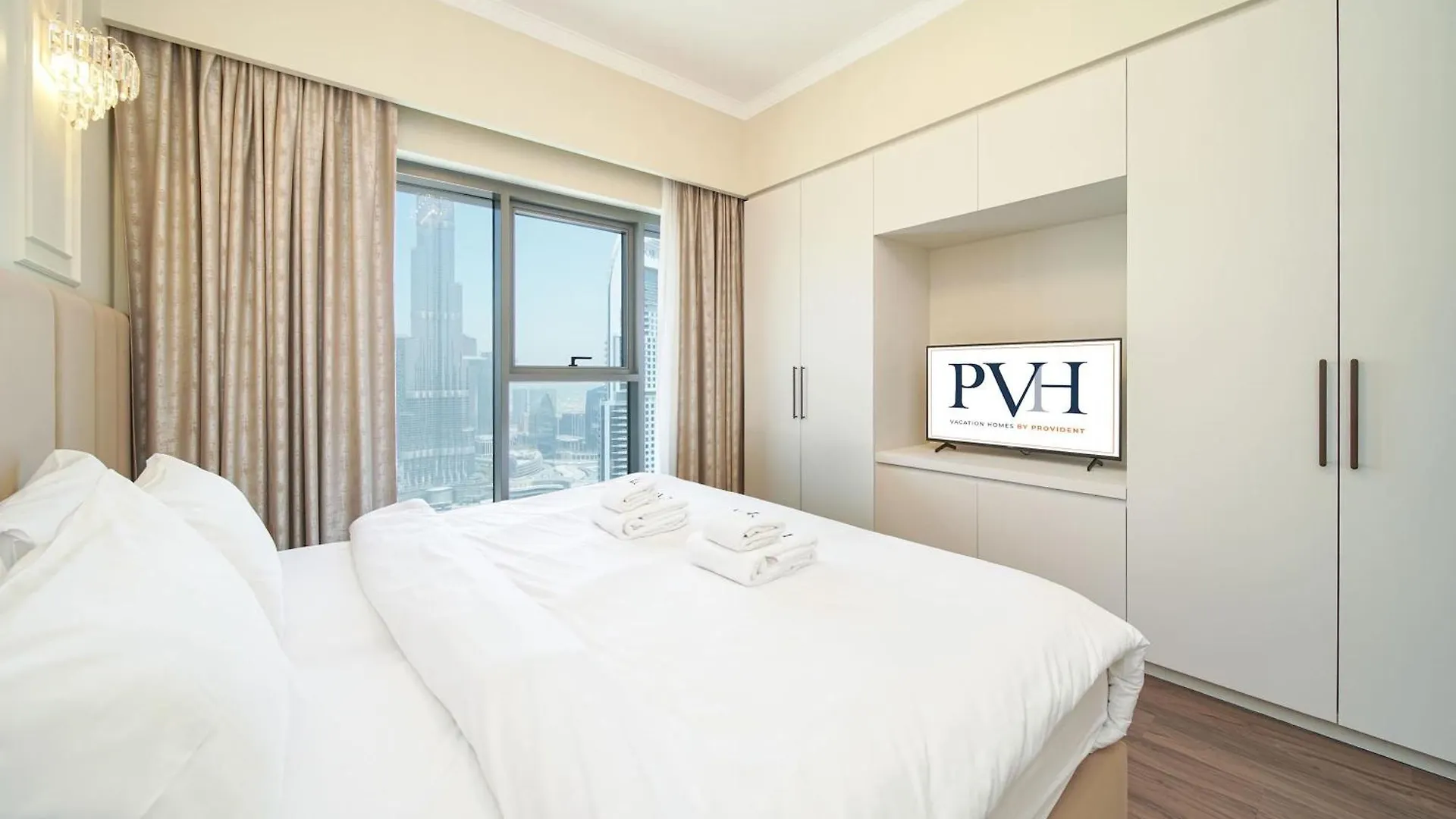Pvh - 2Br With Burj Khalifa View - Burj Royale Apartment Dubai