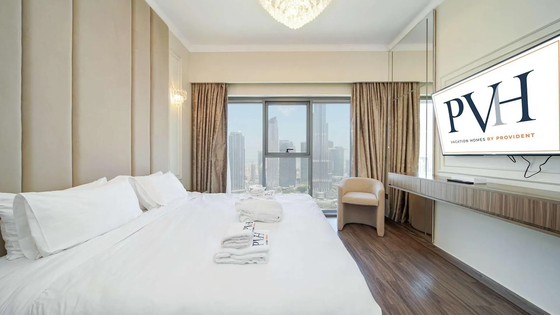 Pvh - 2Br With Burj Khalifa View - Burj Royale Apartment Dubai