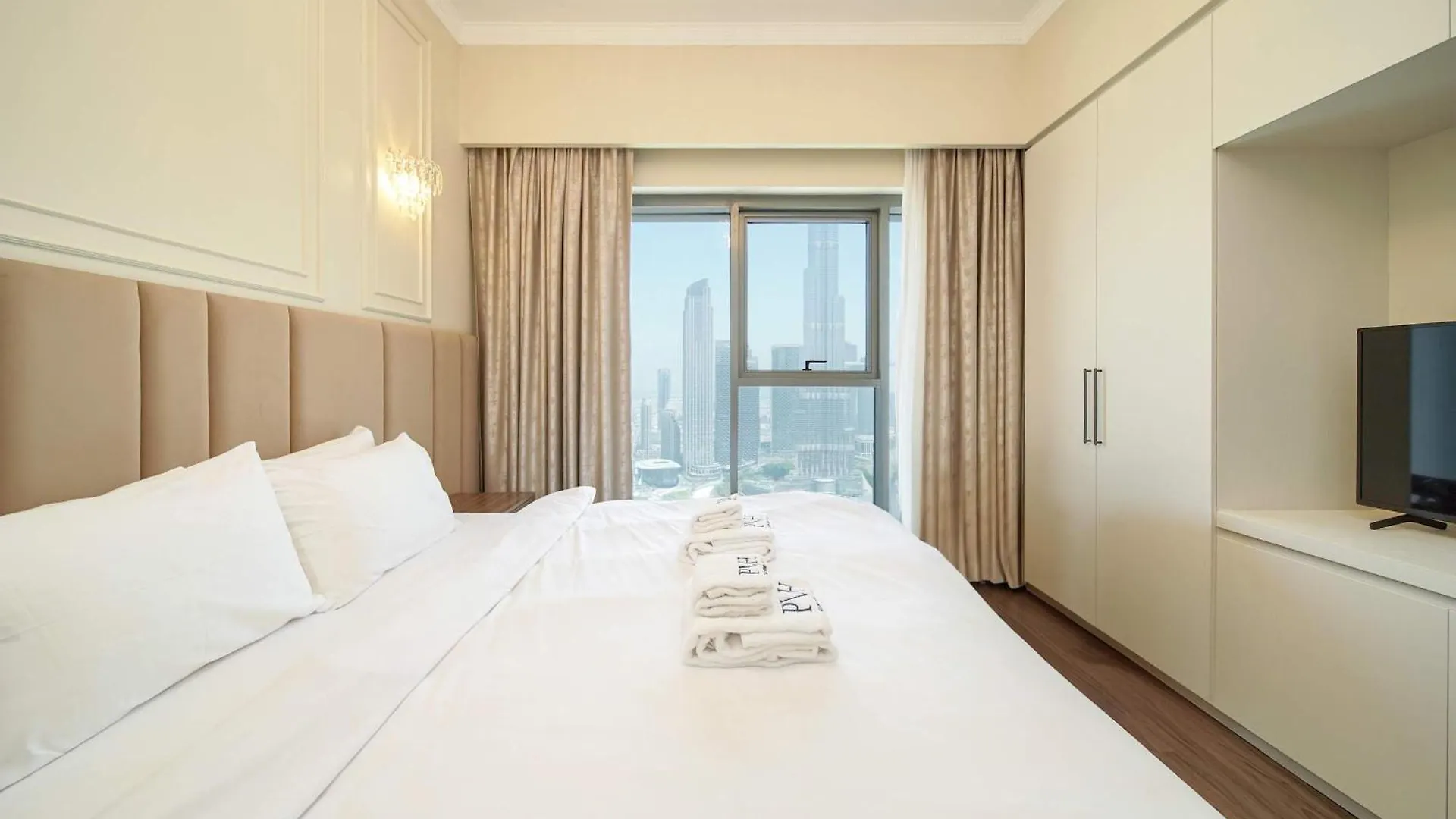 Pvh - 2Br With Burj Khalifa View - Burj Royale Lejlighed Dubai 0*,